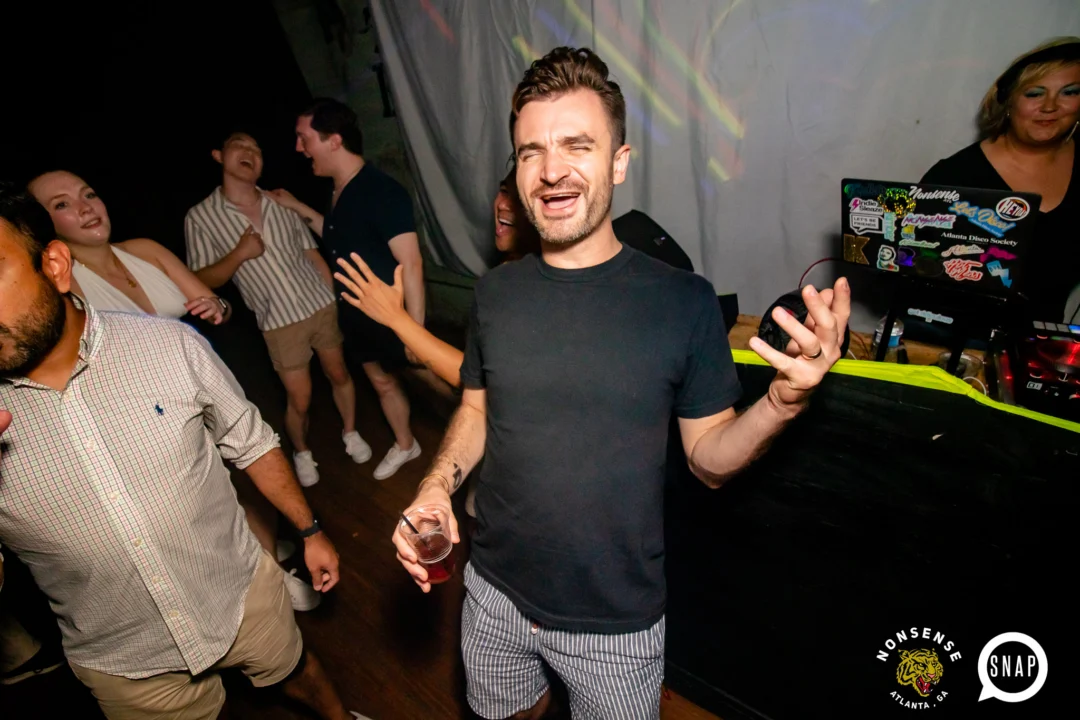 Hot Mess dance pop party - August 2023 - third Friday of every month at The Basement, Easst Atlanta - Kimber is the DJ - Pics: Darcy for Oh Snap Kid
