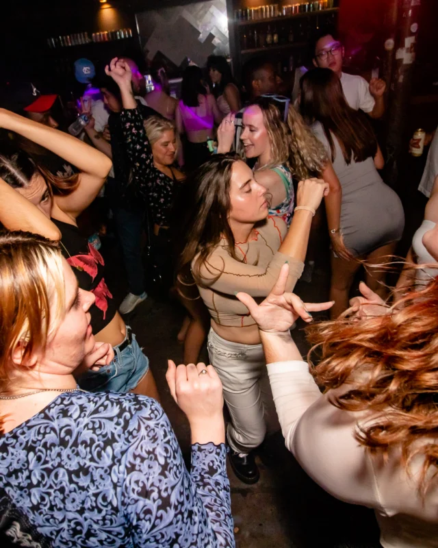 Hot Mess dance pop party - August 2023 - third Friday of every month at The Basement, Easst Atlanta - Kimber is the DJ - Pics: Darcy for Oh Snap Kid
