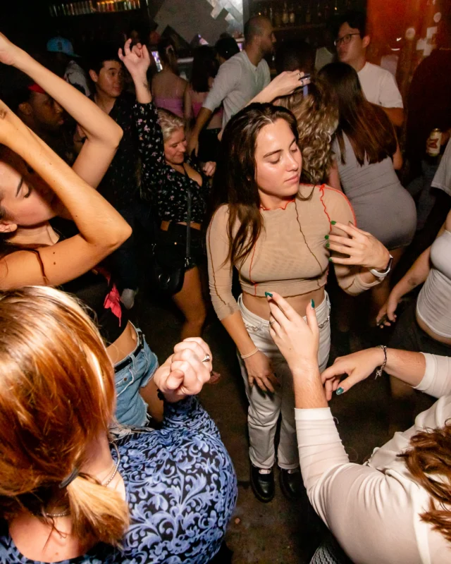 Hot Mess dance pop party - August 2023 - third Friday of every month at The Basement, Easst Atlanta - Kimber is the DJ - Pics: Darcy for Oh Snap Kid