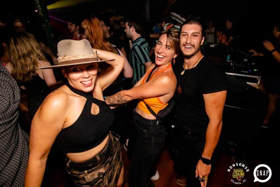 Hot Mess dance pop party - August 2023 - third Friday of every month at The Basement, Easst Atlanta - Kimber is the DJ - Pics: Darcy for Oh Snap Kid