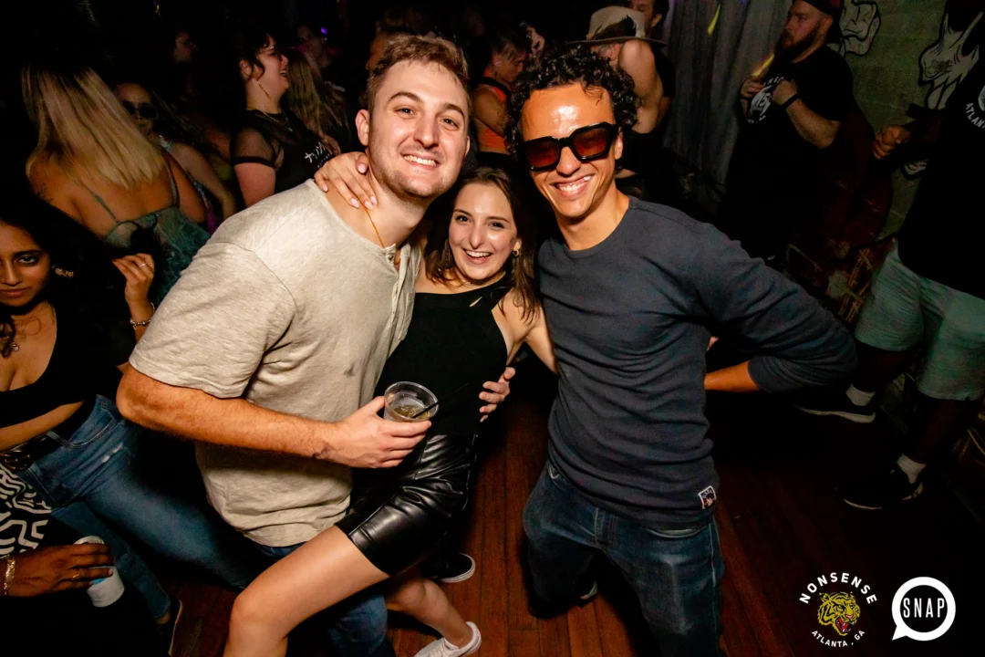 Hot Mess dance pop party - August 2023 - third Friday of every month at The Basement, Easst Atlanta - Kimber is the DJ - Pics: Darcy for Oh Snap Kid