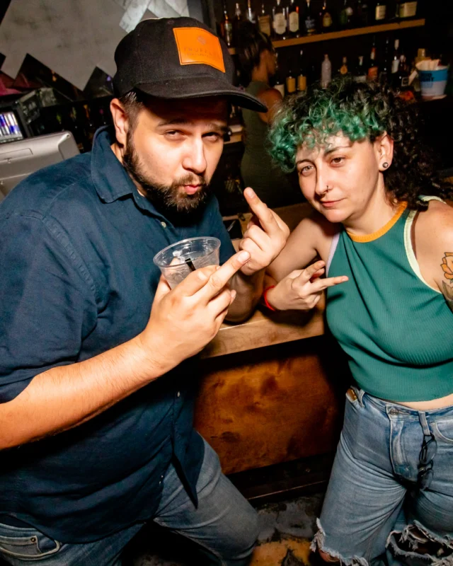Hot Mess dance pop party - August 2023 - third Friday of every month at The Basement, Easst Atlanta - Kimber is the DJ - Pics: Darcy for Oh Snap Kid