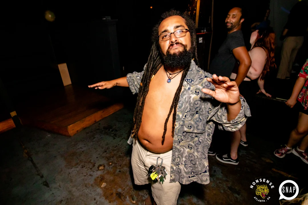Hot Mess dance pop party - August 2023 - third Friday of every month at The Basement, Easst Atlanta - Kimber is the DJ - Pics: Darcy for Oh Snap Kid