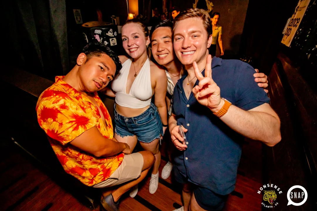 Hot Mess dance pop party - August 2023 - third Friday of every month at The Basement, Easst Atlanta - Kimber is the DJ - Pics: Darcy for Oh Snap Kid