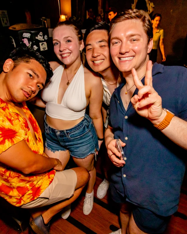 Hot Mess dance pop party - August 2023 - third Friday of every month at The Basement, Easst Atlanta - Kimber is the DJ - Pics: Darcy for Oh Snap Kid