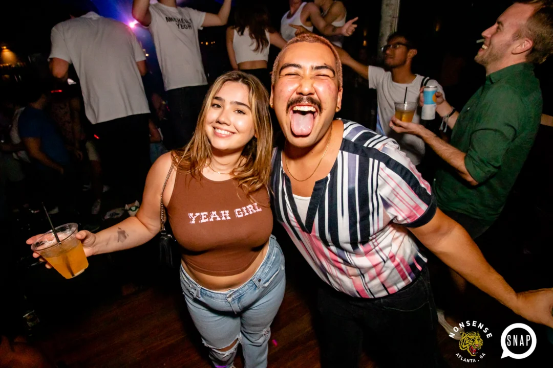 Hot Mess dance pop party - September 2023 - Atlanta's Dance Pop Party - Third Friday of every month at The Basement - Kimber is the DJ - Pics by Darcy for Oh Snap Kid