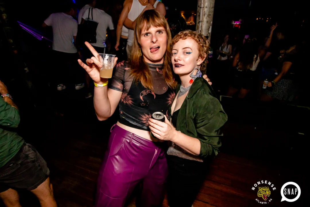 Hot Mess dance pop party - September 2023 - Atlanta's Dance Pop Party - Third Friday of every month at The Basement - Kimber is the DJ - Pics by Darcy for Oh Snap Kid