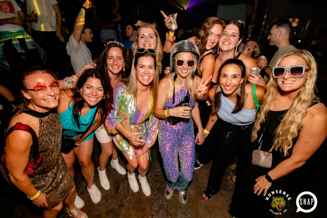 Hot Mess dance pop party - September 2023 - Atlanta's Dance Pop Party - Third Friday of every month at The Basement - Kimber is the DJ - Pics by Darcy for Oh Snap Kid