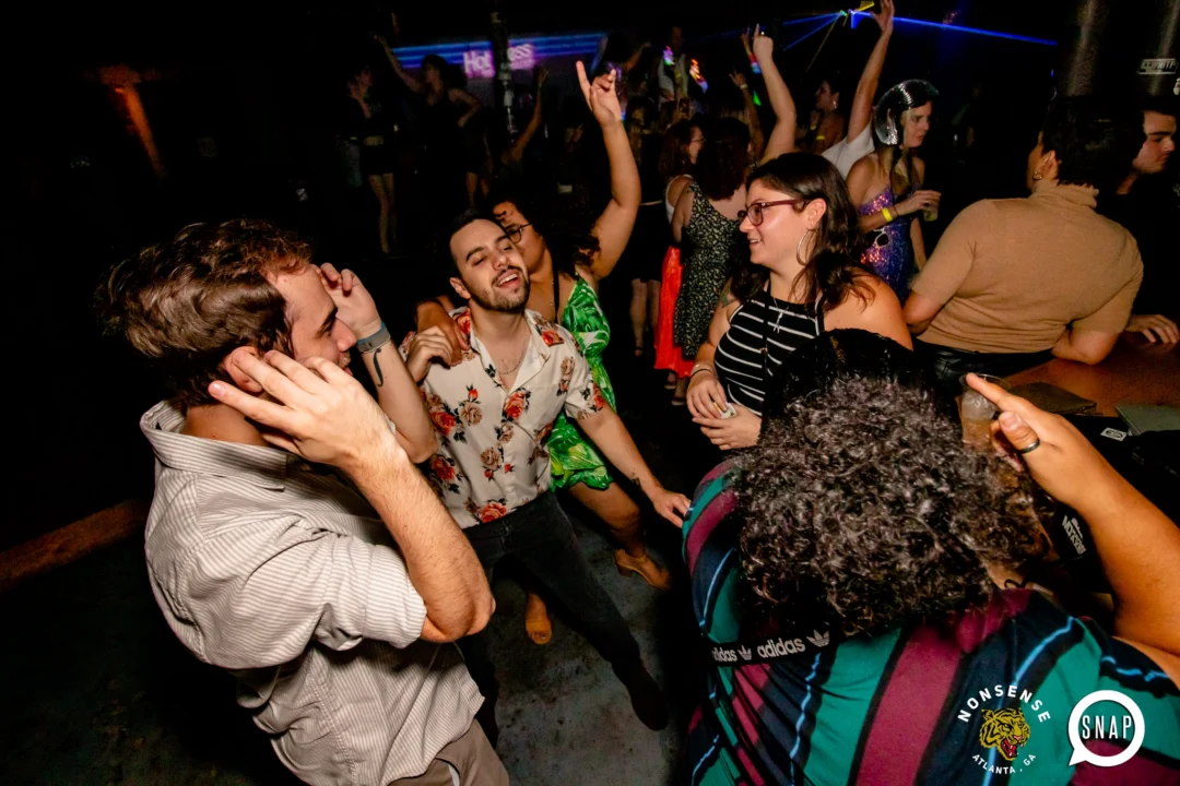 Hot Mess dance pop party - September 2023 - Atlanta's Dance Pop Party - Third Friday of every month at The Basement - Kimber is the DJ - Pics by Darcy for Oh Snap Kid
