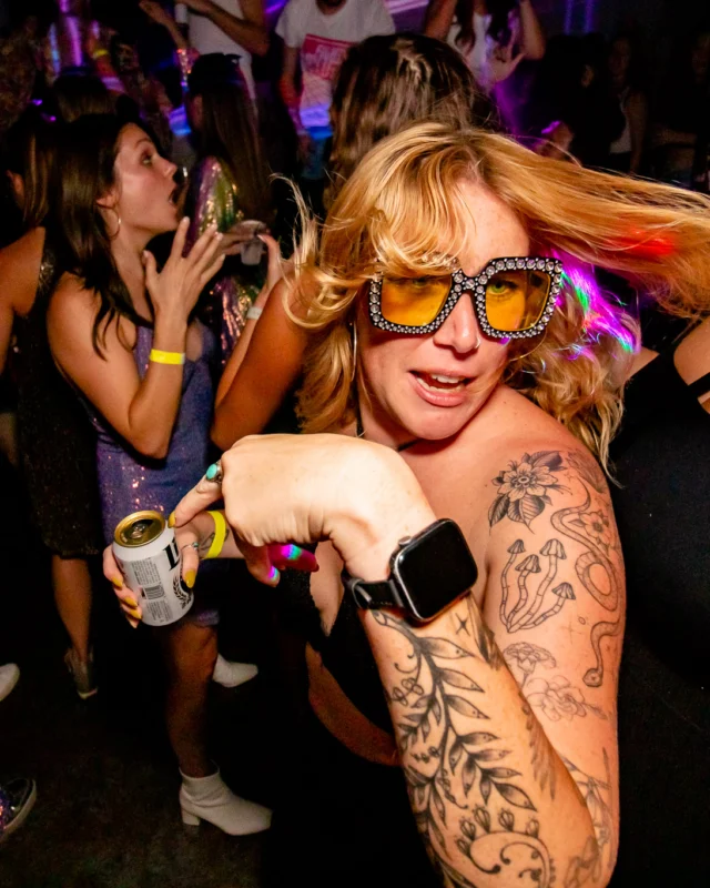 Hot Mess dance pop party - September 2023 - Atlanta's Dance Pop Party - Third Friday of every month at The Basement - Kimber is the DJ - Pics by Darcy for Oh Snap Kid