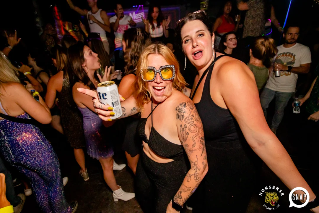 Hot Mess dance pop party - September 2023 - Atlanta's Dance Pop Party - Third Friday of every month at The Basement - Kimber is the DJ - Pics by Darcy for Oh Snap Kid
