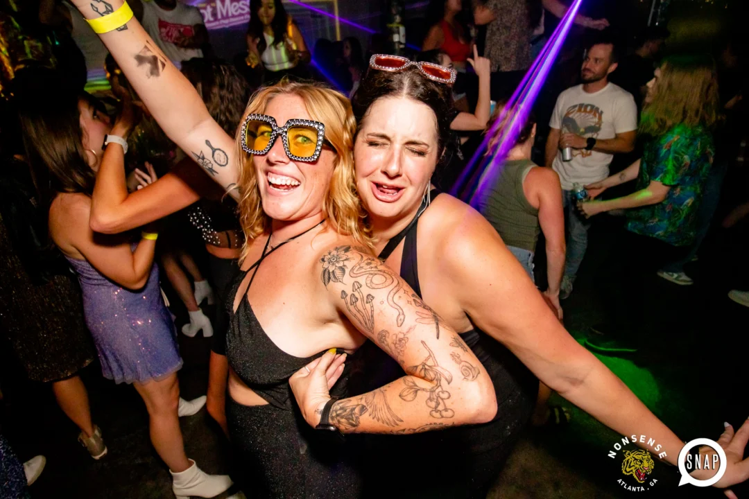 Hot Mess dance pop party - September 2023 - Atlanta's Dance Pop Party - Third Friday of every month at The Basement - Kimber is the DJ - Pics by Darcy for Oh Snap Kid