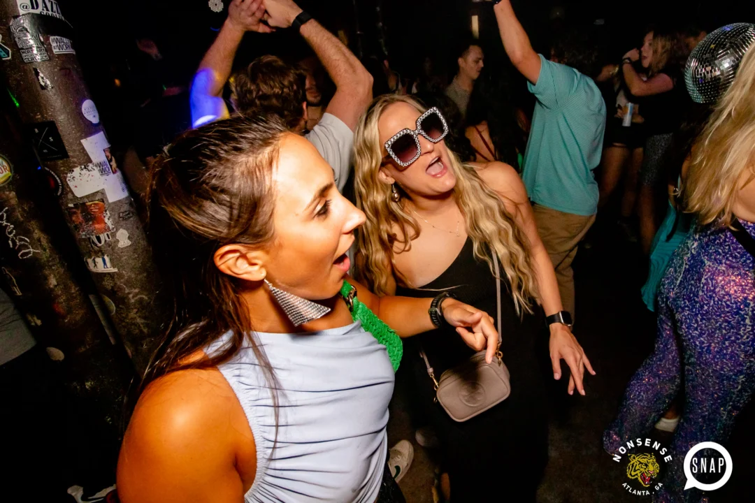 Hot Mess dance pop party - September 2023 - Atlanta's Dance Pop Party - Third Friday of every month at The Basement - Kimber is the DJ - Pics by Darcy for Oh Snap Kid