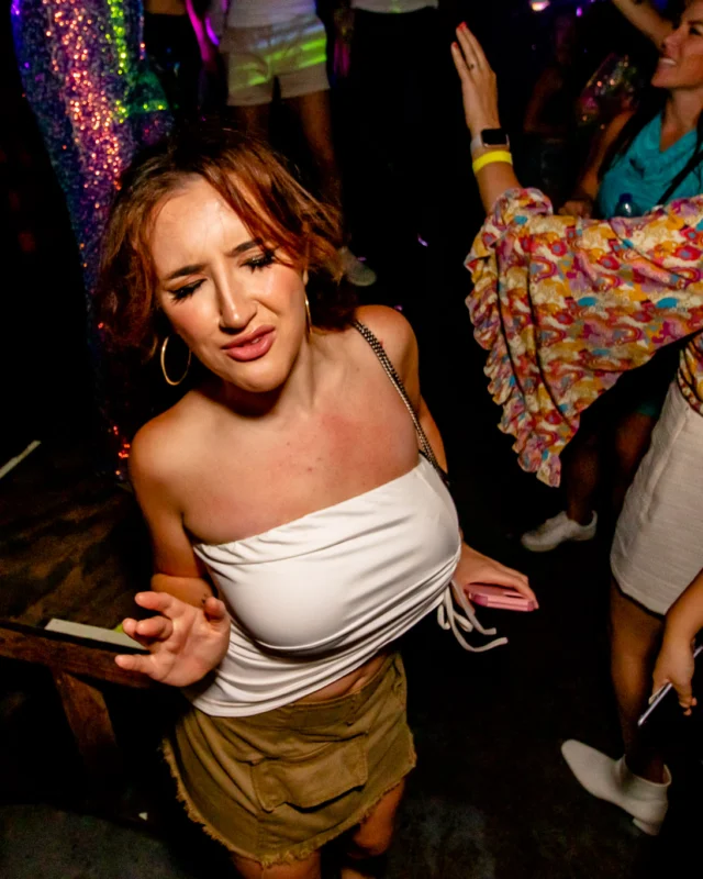 Hot Mess dance pop party - September 2023 - Atlanta's Dance Pop Party - Third Friday of every month at The Basement - Kimber is the DJ - Pics by Darcy for Oh Snap Kid