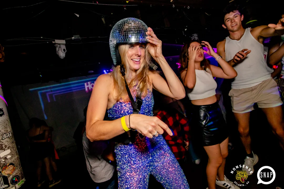 Hot Mess dance pop party - September 2023 - Atlanta's Dance Pop Party - Third Friday of every month at The Basement - Kimber is the DJ - Pics by Darcy for Oh Snap Kid