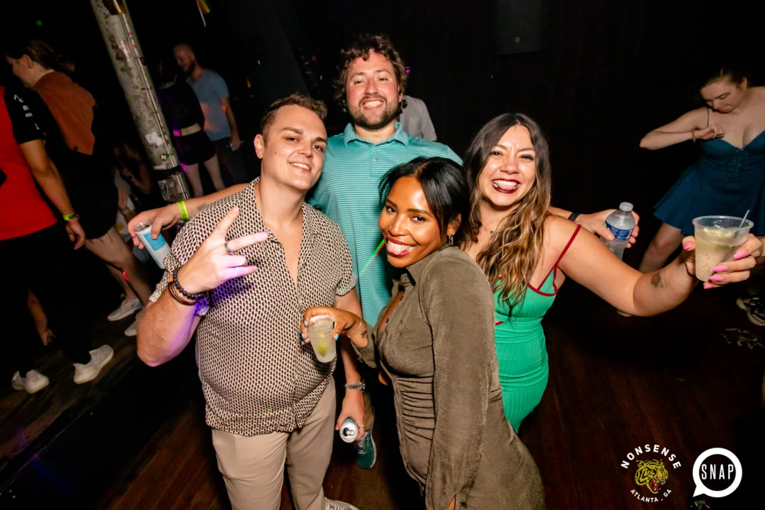 Hot Mess dance pop party - September 2023 - Atlanta's Dance Pop Party - Third Friday of every month at The Basement - Kimber is the DJ - Pics by Darcy for Oh Snap Kid