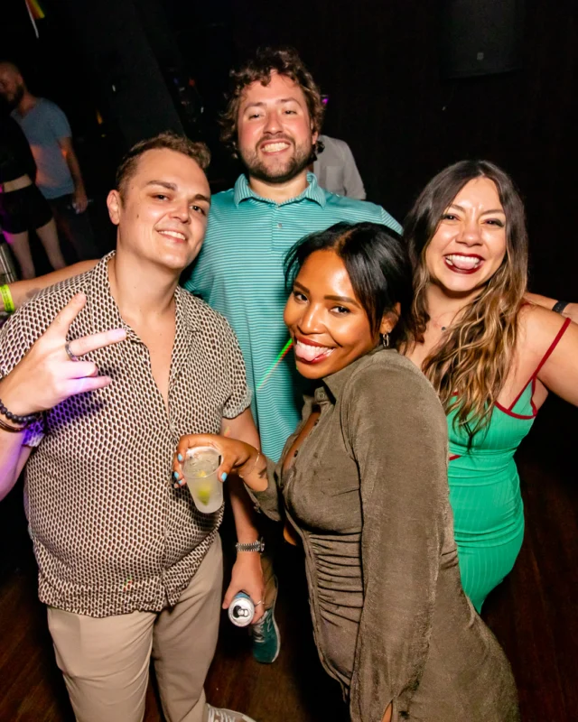 Hot Mess dance pop party - September 2023 - Atlanta's Dance Pop Party - Third Friday of every month at The Basement - Kimber is the DJ - Pics by Darcy for Oh Snap Kid