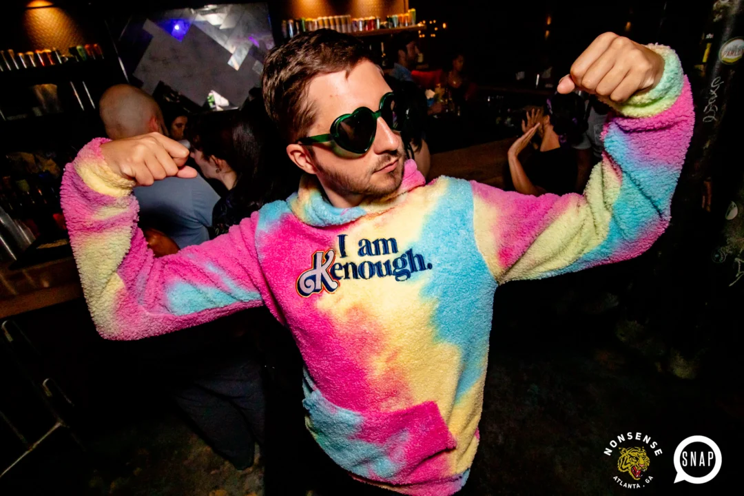 Hot Mess dance pop party - September 2023 - Atlanta's Dance Pop Party - Third Friday of every month at The Basement - Kimber is the DJ - Pics by Darcy for Oh Snap Kid