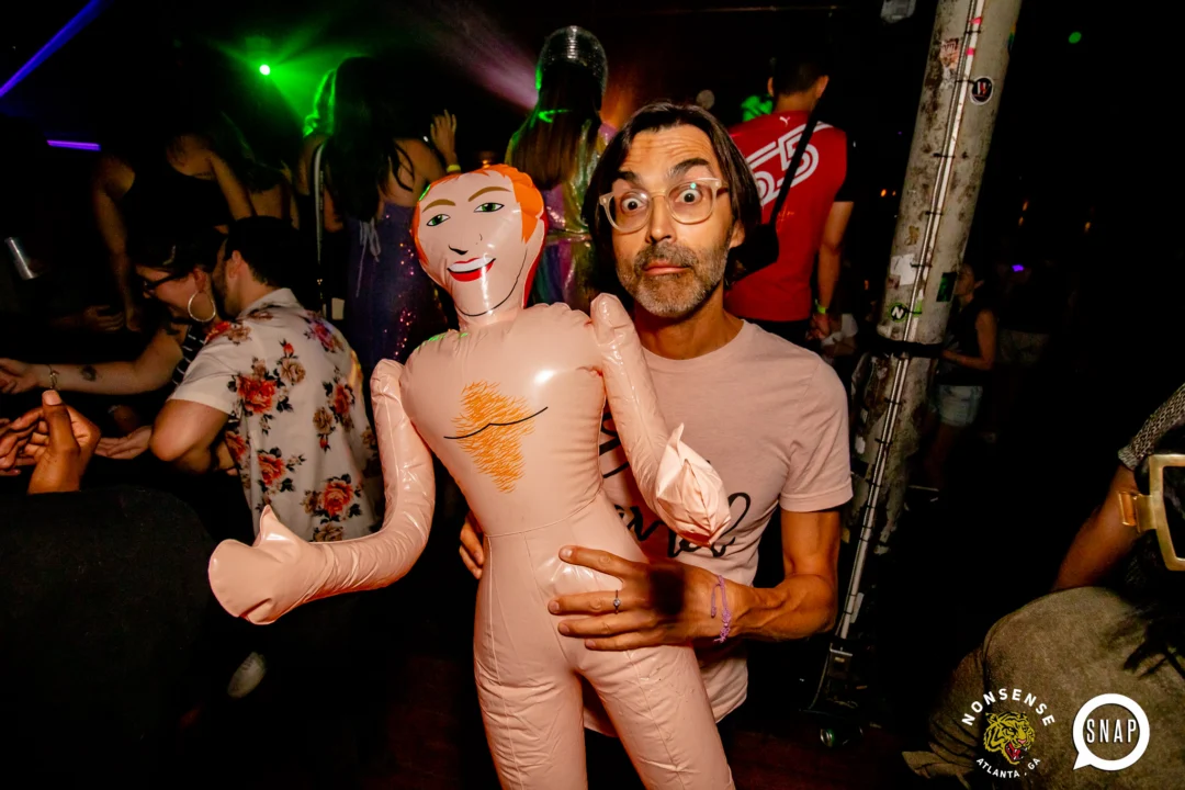 Hot Mess dance pop party - September 2023 - Atlanta's Dance Pop Party - Third Friday of every month at The Basement - Kimber is the DJ - Pics by Darcy for Oh Snap Kid