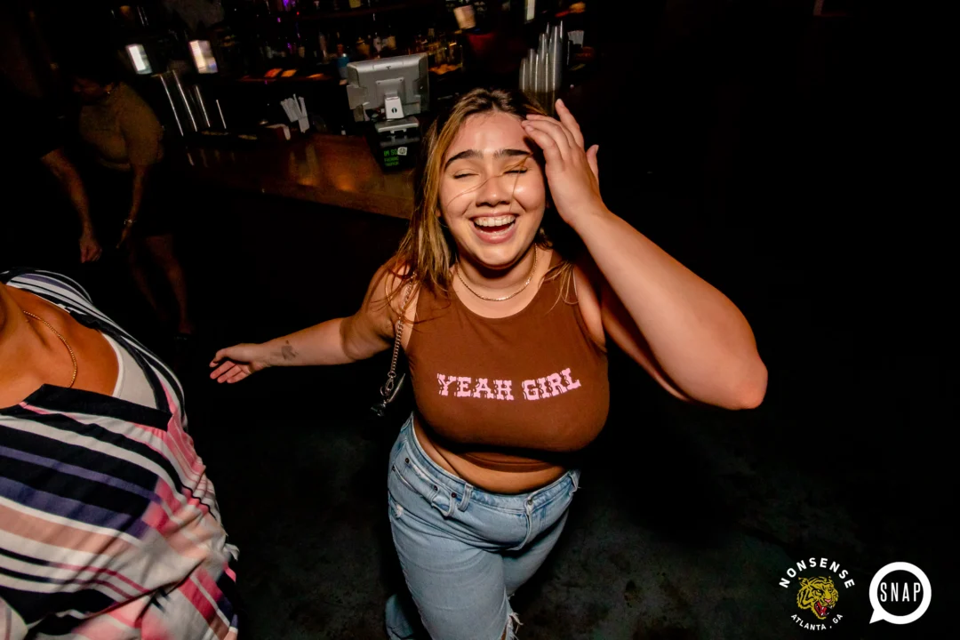 Hot Mess dance pop party - September 2023 - Atlanta's Dance Pop Party - Third Friday of every month at The Basement - Kimber is the DJ - Pics by Darcy for Oh Snap Kid