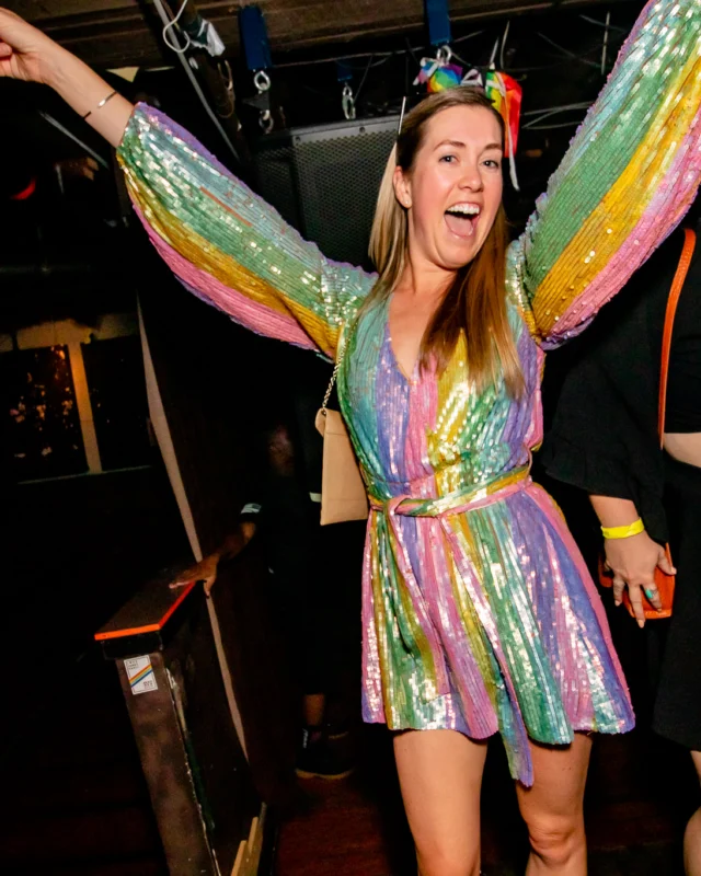 Hot Mess dance pop party - September 2023 - Atlanta's Dance Pop Party - Third Friday of every month at The Basement - Kimber is the DJ - Pics by Darcy for Oh Snap Kid