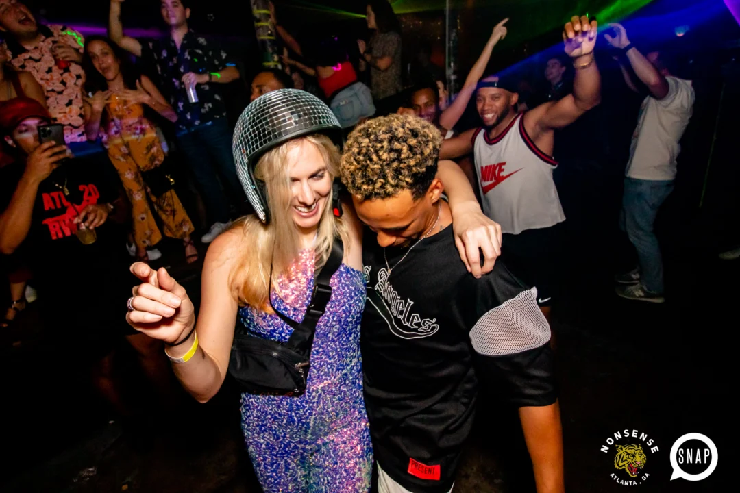 Hot Mess dance pop party - September 2023 - Atlanta's Dance Pop Party - Third Friday of every month at The Basement - Kimber is the DJ - Pics by Darcy for Oh Snap Kid