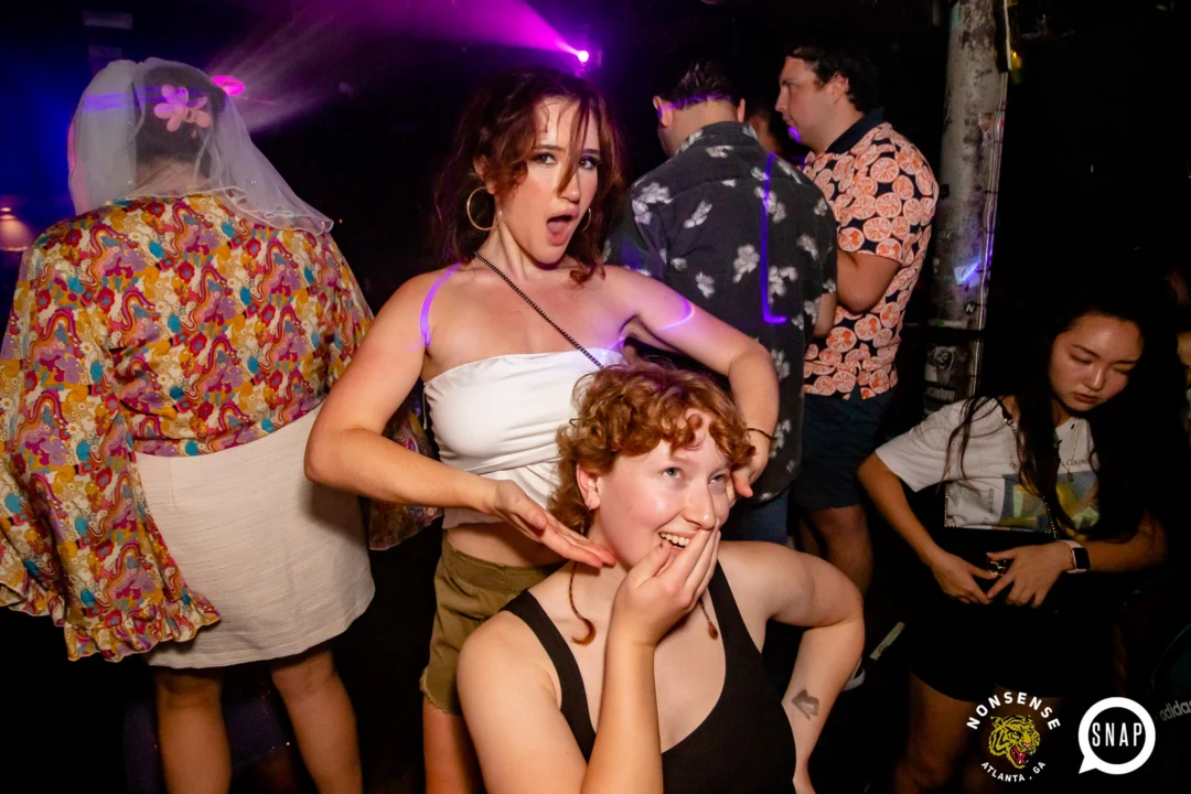 Hot Mess dance pop party - September 2023 - Atlanta's Dance Pop Party - Third Friday of every month at The Basement - Kimber is the DJ - Pics by Darcy for Oh Snap Kid