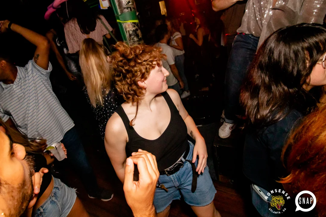 Hot Mess dance pop party - September 2023 - Atlanta's Dance Pop Party - Third Friday of every month at The Basement - Kimber is the DJ - Pics by Darcy for Oh Snap Kid