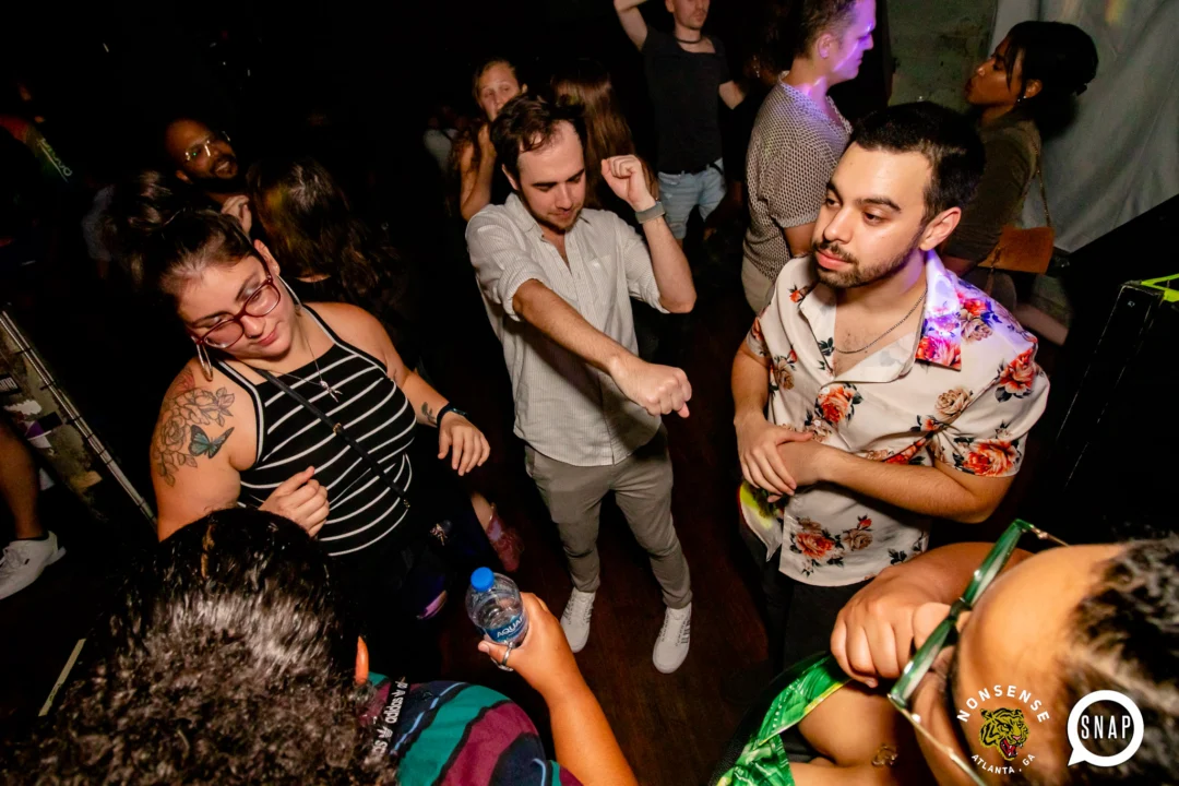 Hot Mess dance pop party - September 2023 - Atlanta's Dance Pop Party - Third Friday of every month at The Basement - Kimber is the DJ - Pics by Darcy for Oh Snap Kid