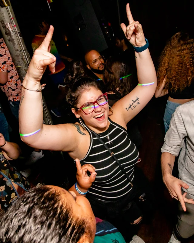 Hot Mess dance pop party - September 2023 - Atlanta's Dance Pop Party - Third Friday of every month at The Basement - Kimber is the DJ - Pics by Darcy for Oh Snap Kid