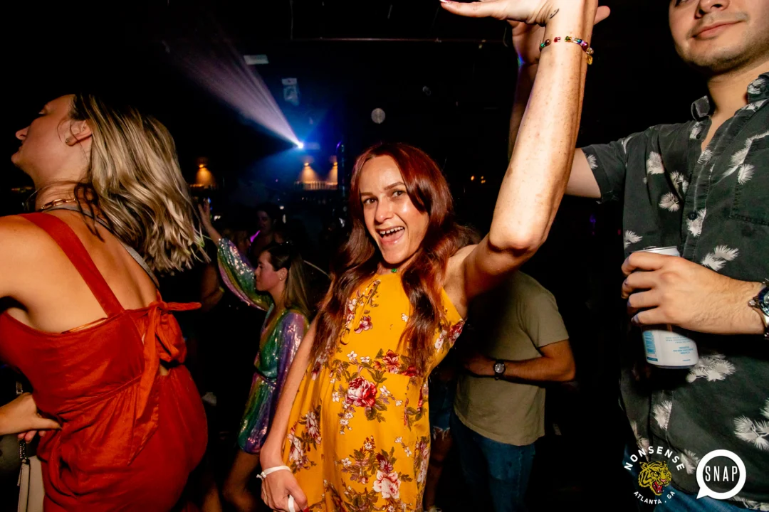 Hot Mess dance pop party - September 2023 - Atlanta's Dance Pop Party - Third Friday of every month at The Basement - Kimber is the DJ - Pics by Darcy for Oh Snap Kid