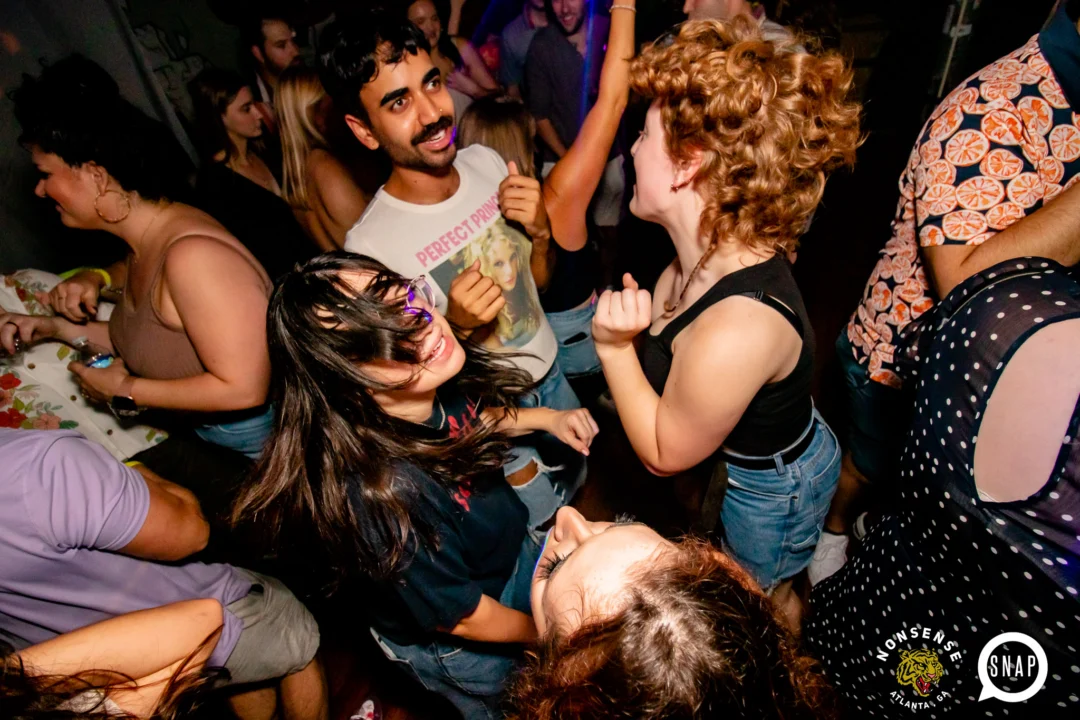 Hot Mess dance pop party - September 2023 - Atlanta's Dance Pop Party - Third Friday of every month at The Basement - Kimber is the DJ - Pics by Darcy for Oh Snap Kid