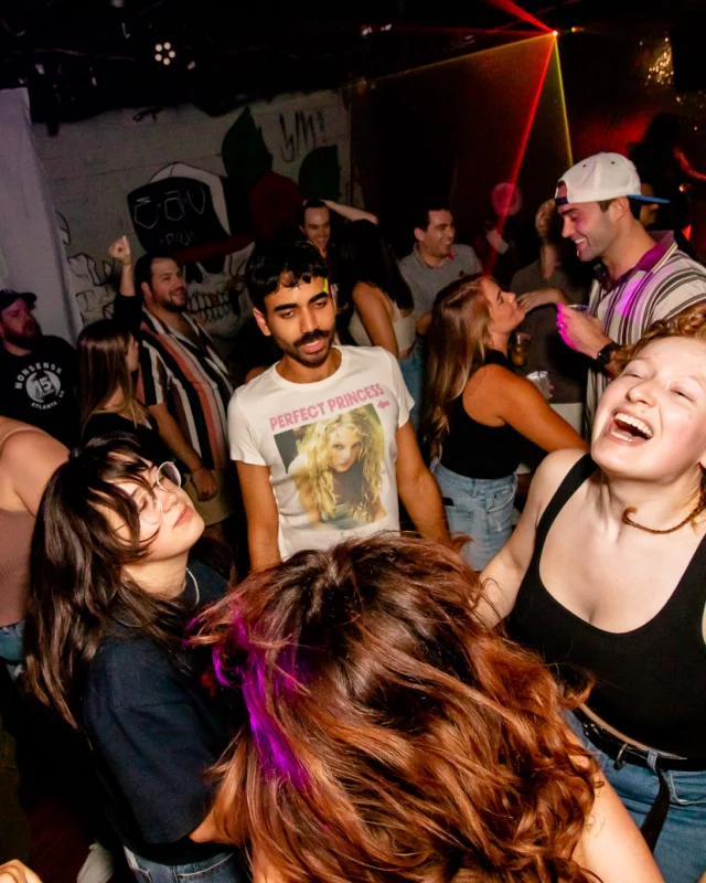 Hot Mess dance pop party - September 2023 - Atlanta's Dance Pop Party - Third Friday of every month at The Basement - Kimber is the DJ - Pics by Darcy for Oh Snap Kid