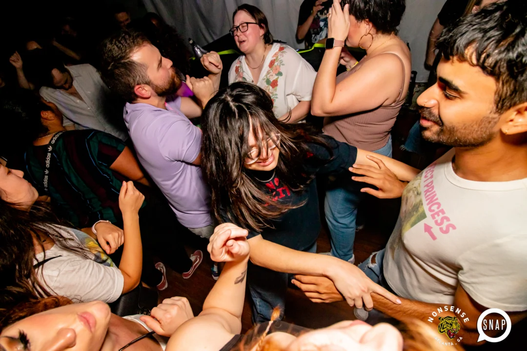 Hot Mess dance pop party - September 2023 - Atlanta's Dance Pop Party - Third Friday of every month at The Basement - Kimber is the DJ - Pics by Darcy for Oh Snap Kid