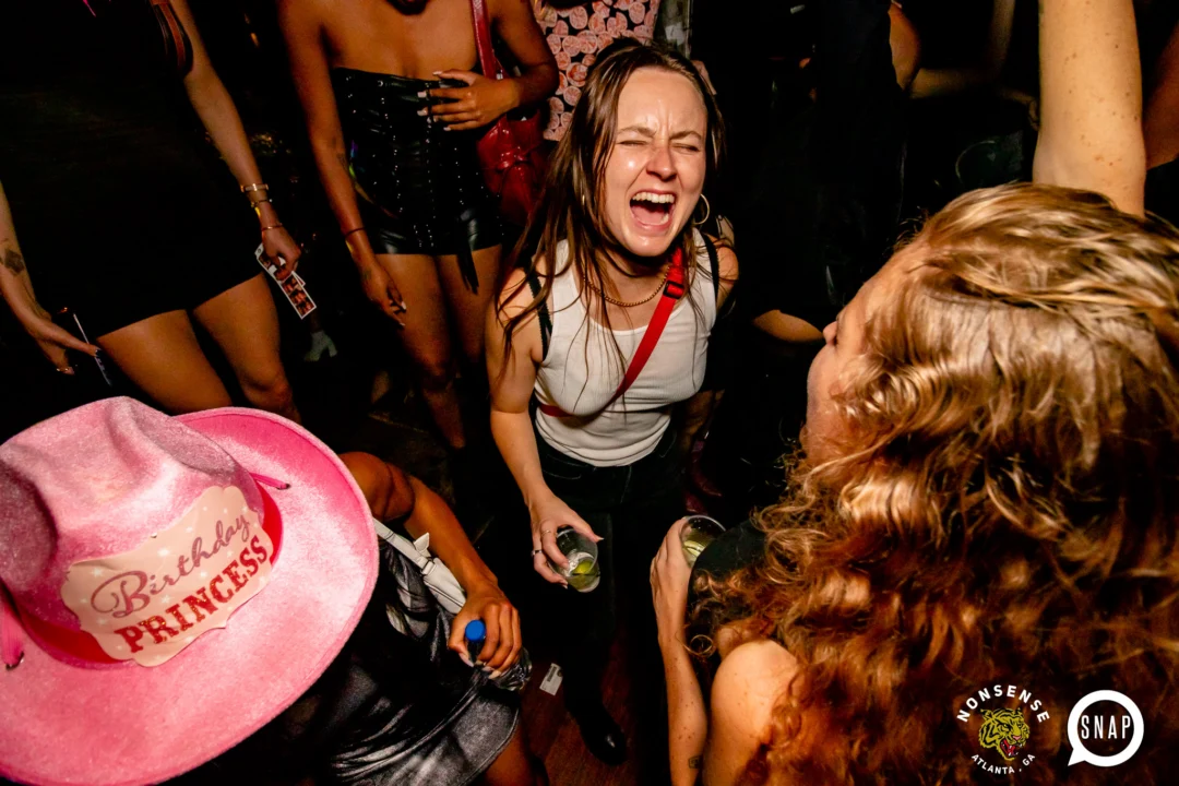 Hot Mess dance pop party - September 2023 - Atlanta's Dance Pop Party - Third Friday of every month at The Basement - Kimber is the DJ - Pics by Darcy for Oh Snap Kid