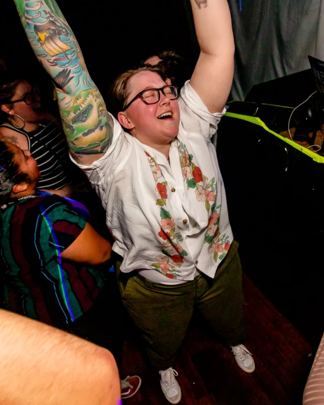 Hot Mess dance pop party - September 2023 - Atlanta's Dance Pop Party - Third Friday of every month at The Basement - Kimber is the DJ - Pics by Darcy for Oh Snap Kid
