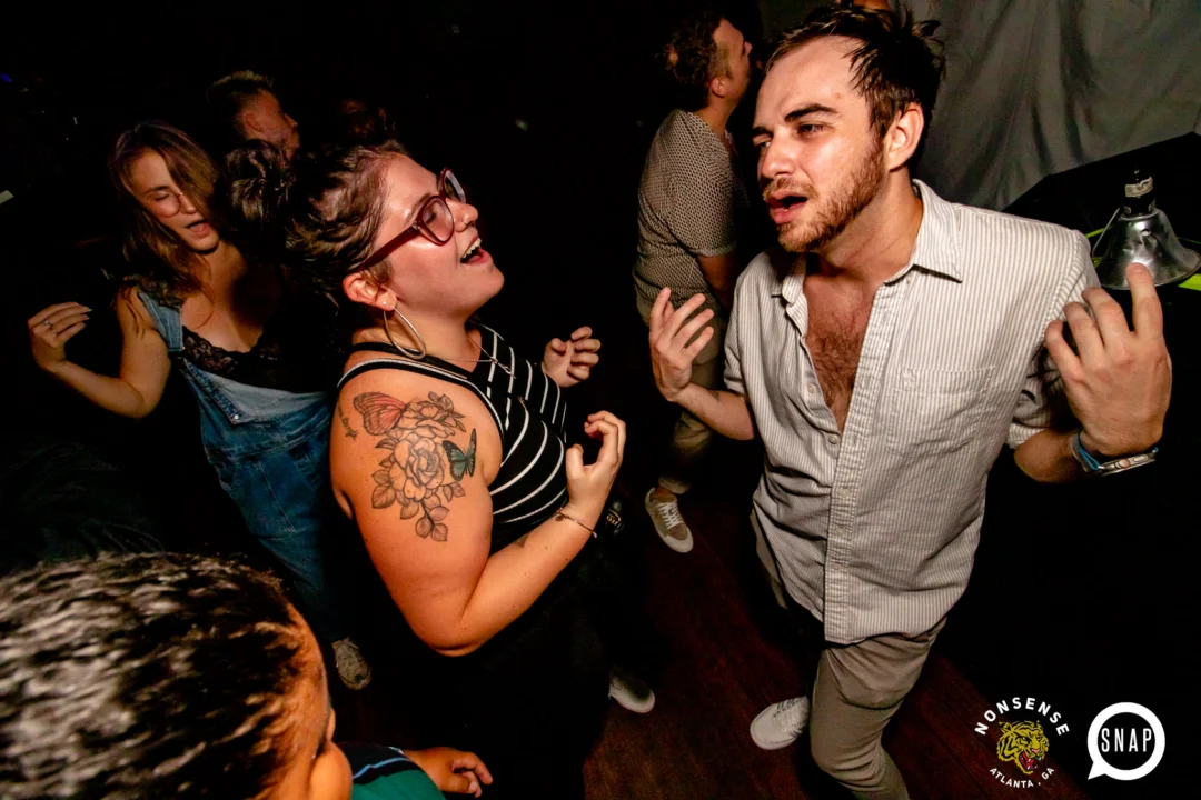 Hot Mess dance pop party - September 2023 - Atlanta's Dance Pop Party - Third Friday of every month at The Basement - Kimber is the DJ - Pics by Darcy for Oh Snap Kid