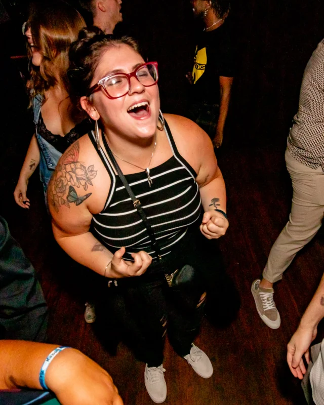 Hot Mess dance pop party - September 2023 - Atlanta's Dance Pop Party - Third Friday of every month at The Basement - Kimber is the DJ - Pics by Darcy for Oh Snap Kid