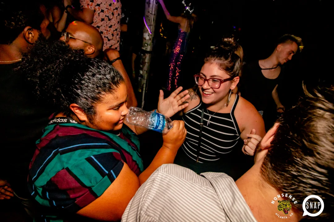 Hot Mess dance pop party - September 2023 - Atlanta's Dance Pop Party - Third Friday of every month at The Basement - Kimber is the DJ - Pics by Darcy for Oh Snap Kid