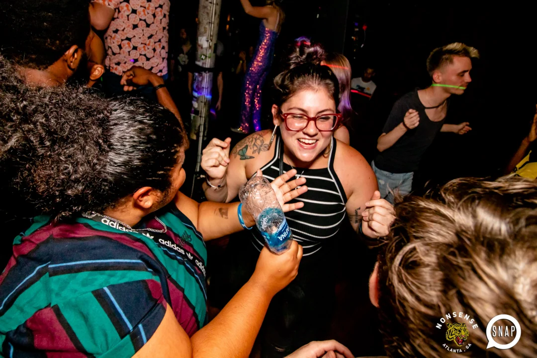 Hot Mess dance pop party - September 2023 - Atlanta's Dance Pop Party - Third Friday of every month at The Basement - Kimber is the DJ - Pics by Darcy for Oh Snap Kid