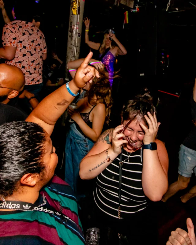 Hot Mess dance pop party - September 2023 - Atlanta's Dance Pop Party - Third Friday of every month at The Basement - Kimber is the DJ - Pics by Darcy for Oh Snap Kid