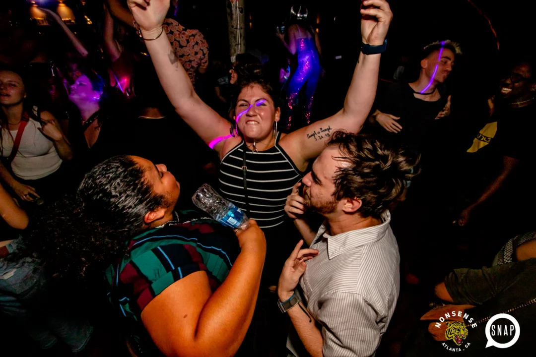 Hot Mess dance pop party - September 2023 - Atlanta's Dance Pop Party - Third Friday of every month at The Basement - Kimber is the DJ - Pics by Darcy for Oh Snap Kid