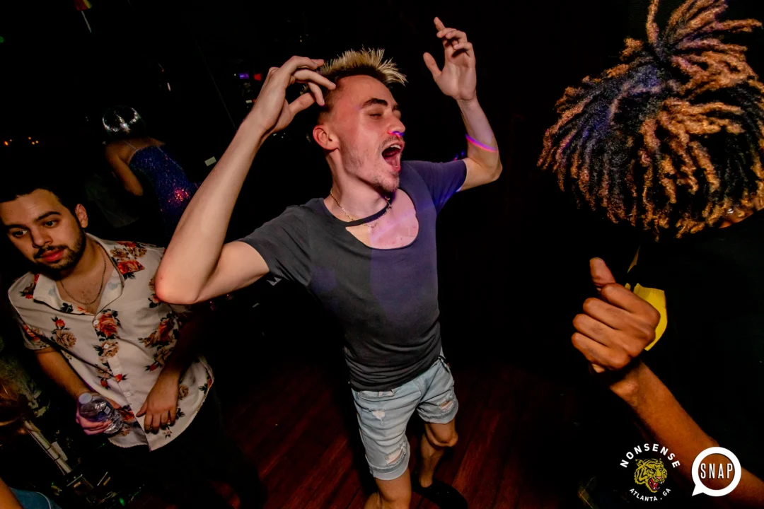 Hot Mess dance pop party - September 2023 - Atlanta's Dance Pop Party - Third Friday of every month at The Basement - Kimber is the DJ - Pics by Darcy for Oh Snap Kid