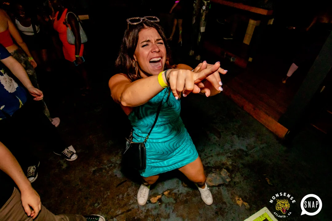 Hot Mess dance pop party - September 2023 - Atlanta's Dance Pop Party - Third Friday of every month at The Basement - Kimber is the DJ - Pics by Darcy for Oh Snap Kid