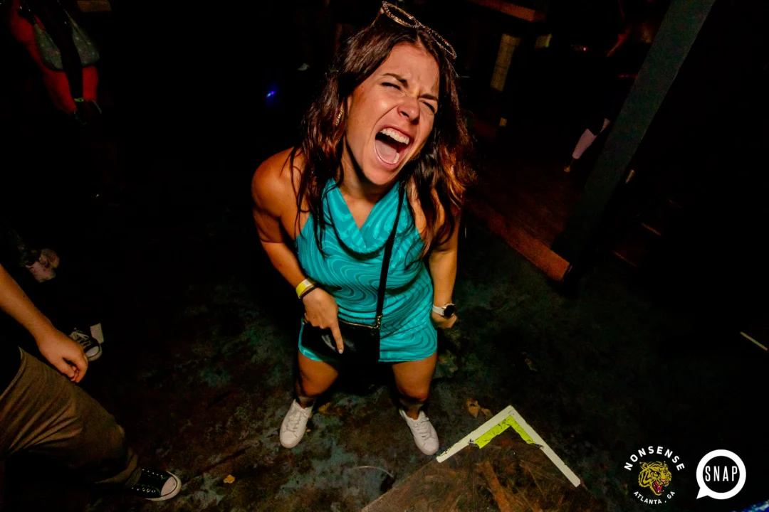 Hot Mess dance pop party - September 2023 - Atlanta's Dance Pop Party - Third Friday of every month at The Basement - Kimber is the DJ - Pics by Darcy for Oh Snap Kid