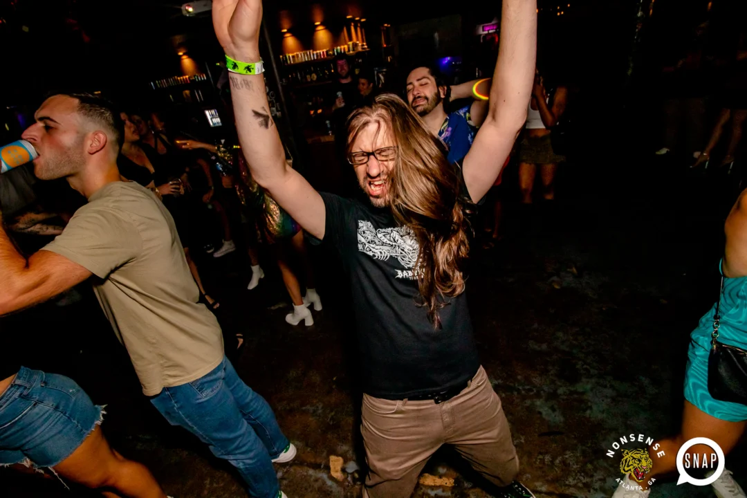 Hot Mess dance pop party - September 2023 - Atlanta's Dance Pop Party - Third Friday of every month at The Basement - Kimber is the DJ - Pics by Darcy for Oh Snap Kid