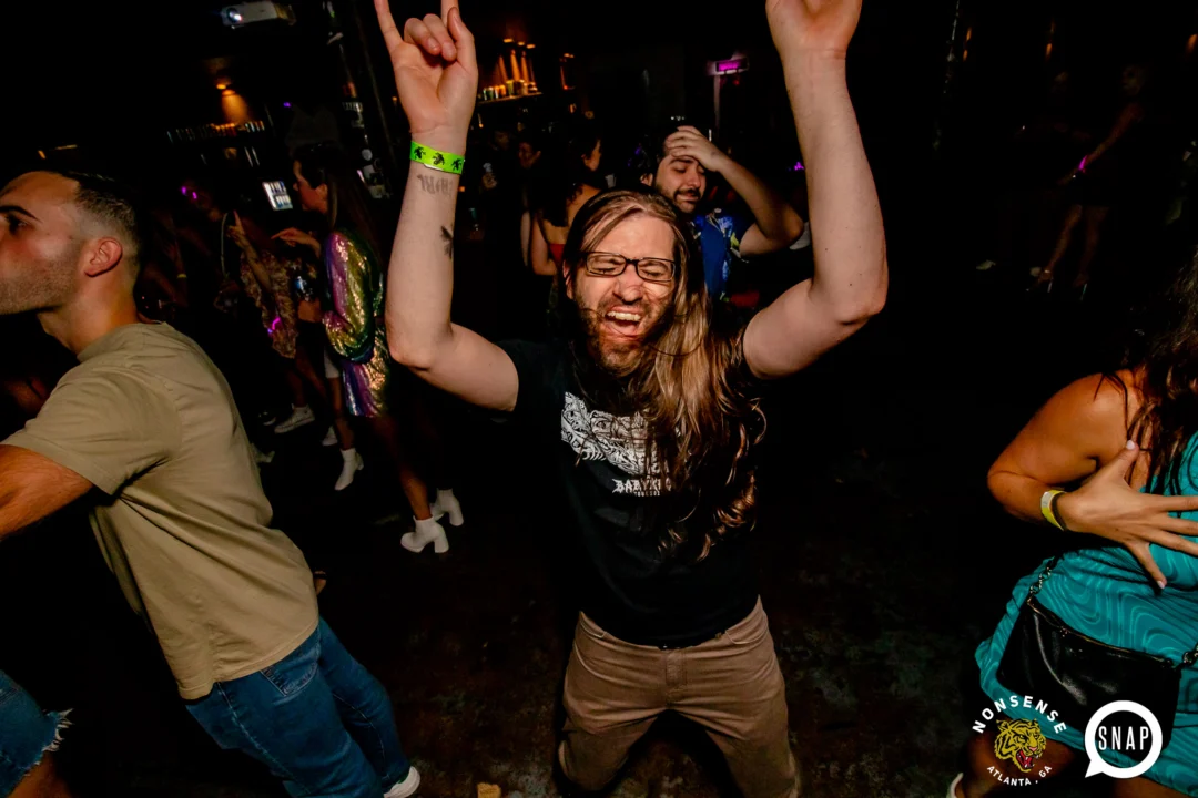 Hot Mess dance pop party - September 2023 - Atlanta's Dance Pop Party - Third Friday of every month at The Basement - Kimber is the DJ - Pics by Darcy for Oh Snap Kid