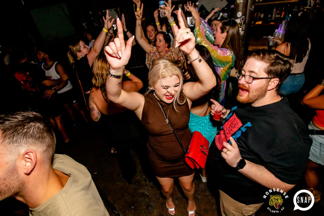 Hot Mess dance pop party - September 2023 - Atlanta's Dance Pop Party - Third Friday of every month at The Basement - Kimber is the DJ - Pics by Darcy for Oh Snap Kid