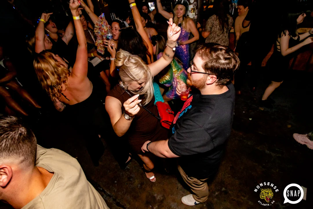 Hot Mess dance pop party - September 2023 - Atlanta's Dance Pop Party - Third Friday of every month at The Basement - Kimber is the DJ - Pics by Darcy for Oh Snap Kid