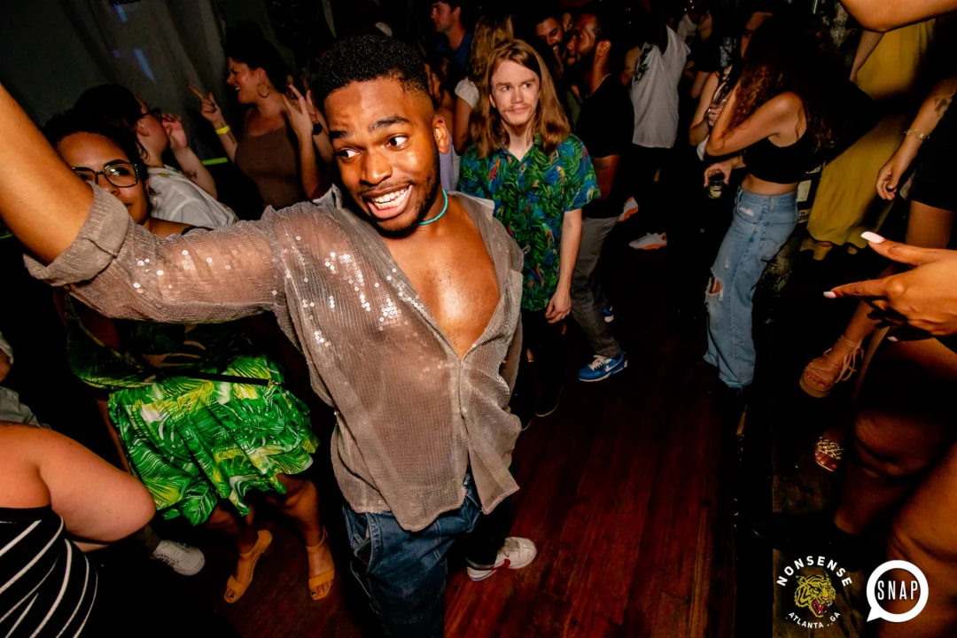 Hot Mess dance pop party - September 2023 - Atlanta's Dance Pop Party - Third Friday of every month at The Basement - Kimber is the DJ - Pics by Darcy for Oh Snap Kid